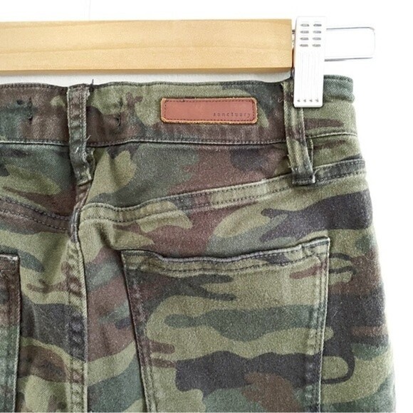 SANCTUARY | Robbie Stretch Camo Skinny Jeans Pants Camouflage 25 EUC - Picture 6 of 12